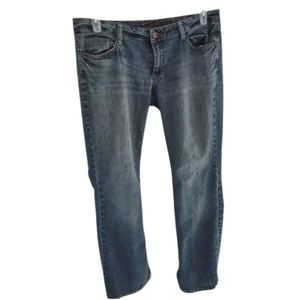 Women's Distressed Jeans, Boot Cut, Arizona Jeans Size 13